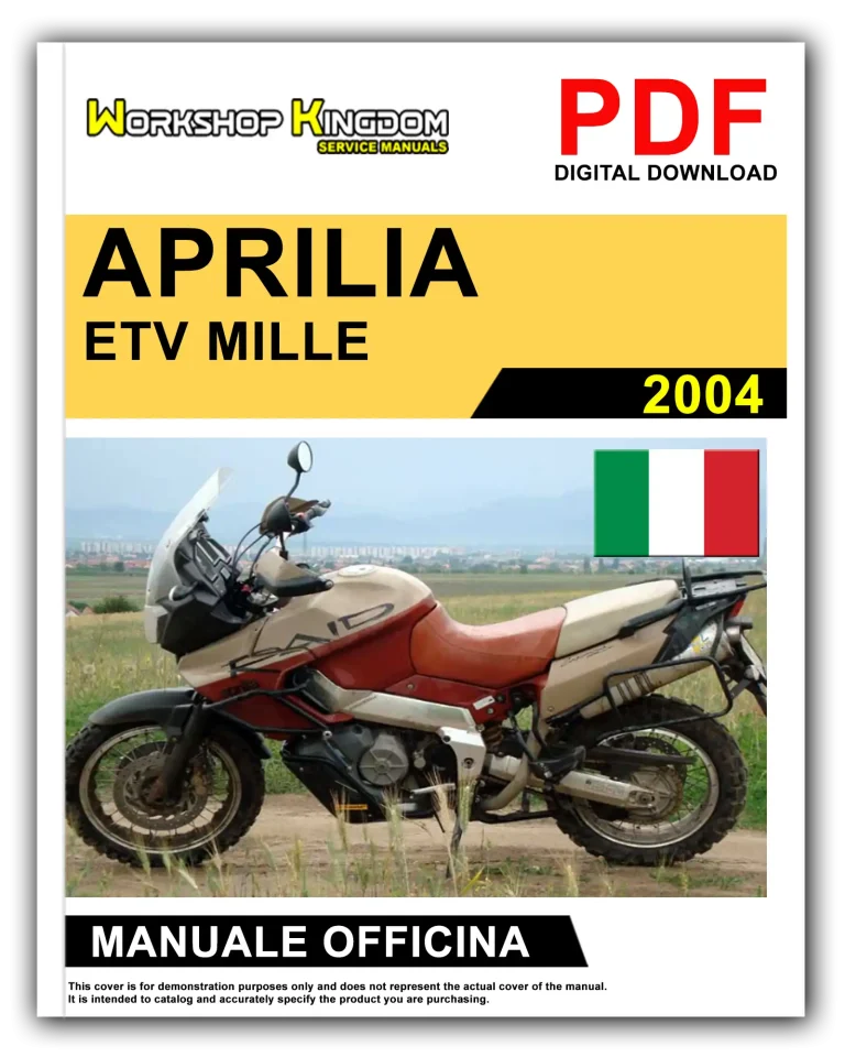 APRILIA ETV MILLE (2004) Manuale Di Officina e Riparazione – Italiano – PDF Download