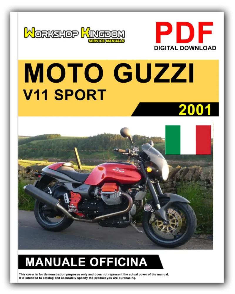 MOTO GUZZI V 11 SPORT Manuale Officina