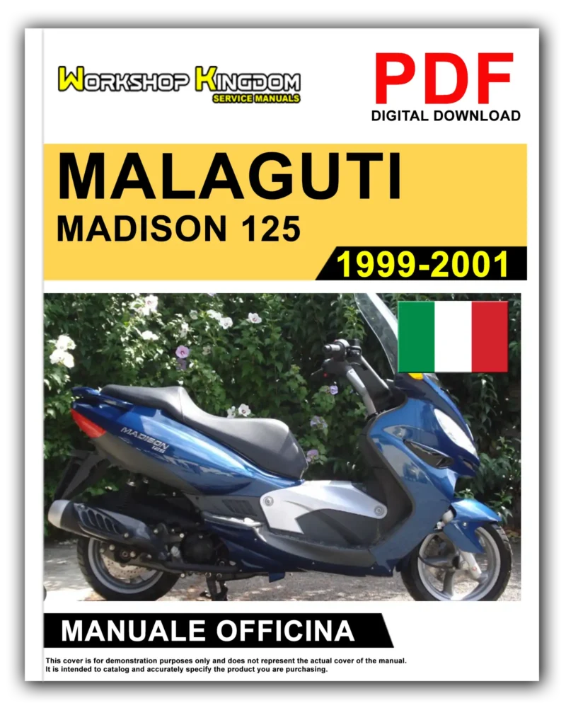 MALAGUTI MADISON 125 150 Manuale Officina