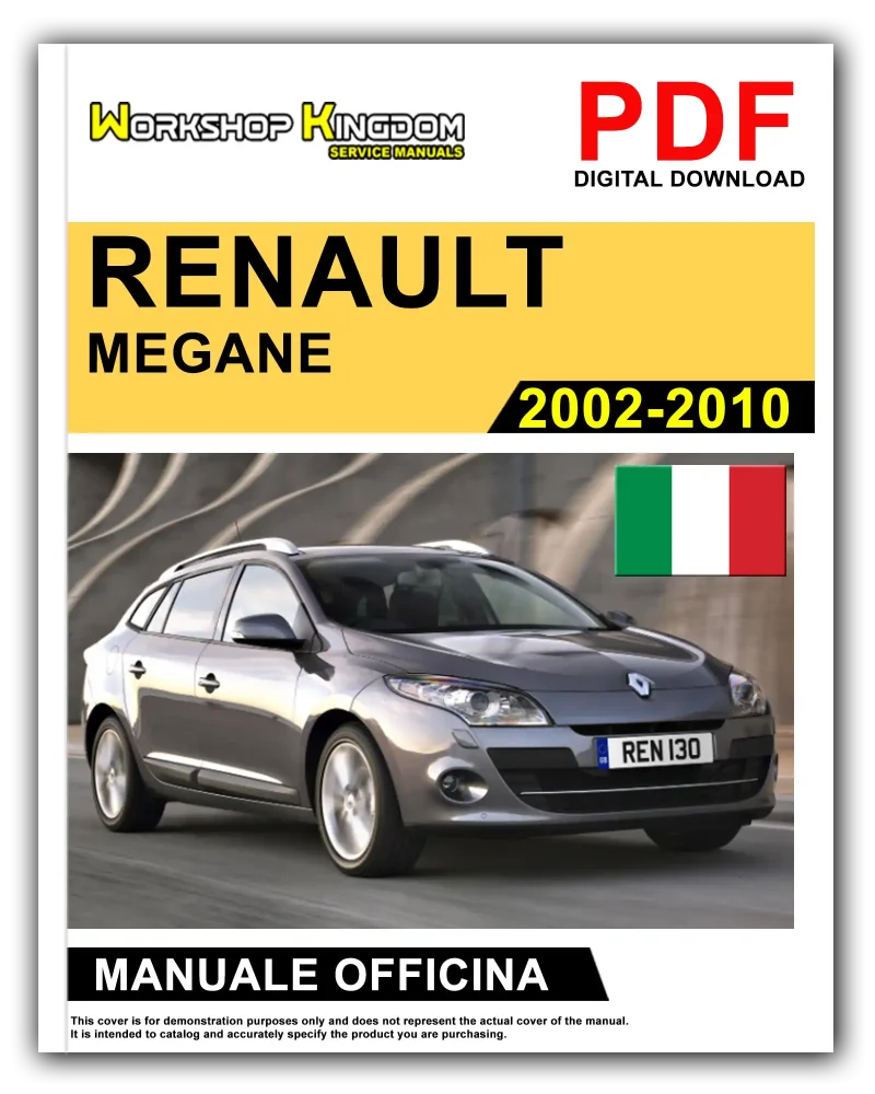 RENAULT MEGANE Manuale Officina