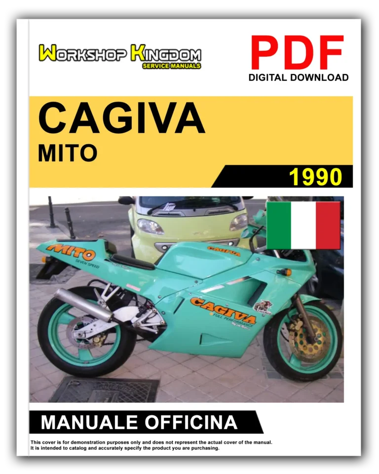 CAGIVA MITO (1990) Manuale Di Officina e Riparazione – Italiano – PDF Download