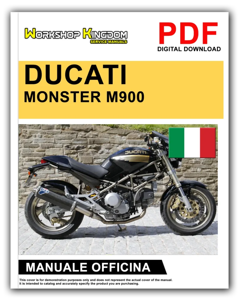 DUCATI MONSTER M900 Manuale Officina