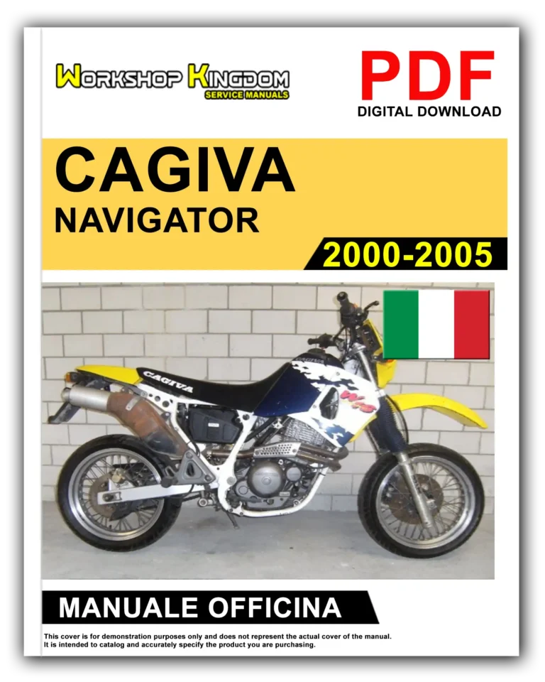 CAGIVA NAVIGATOR (2000-2005) Manuale Di Officina e Riparazione – Italiano – PDF Download