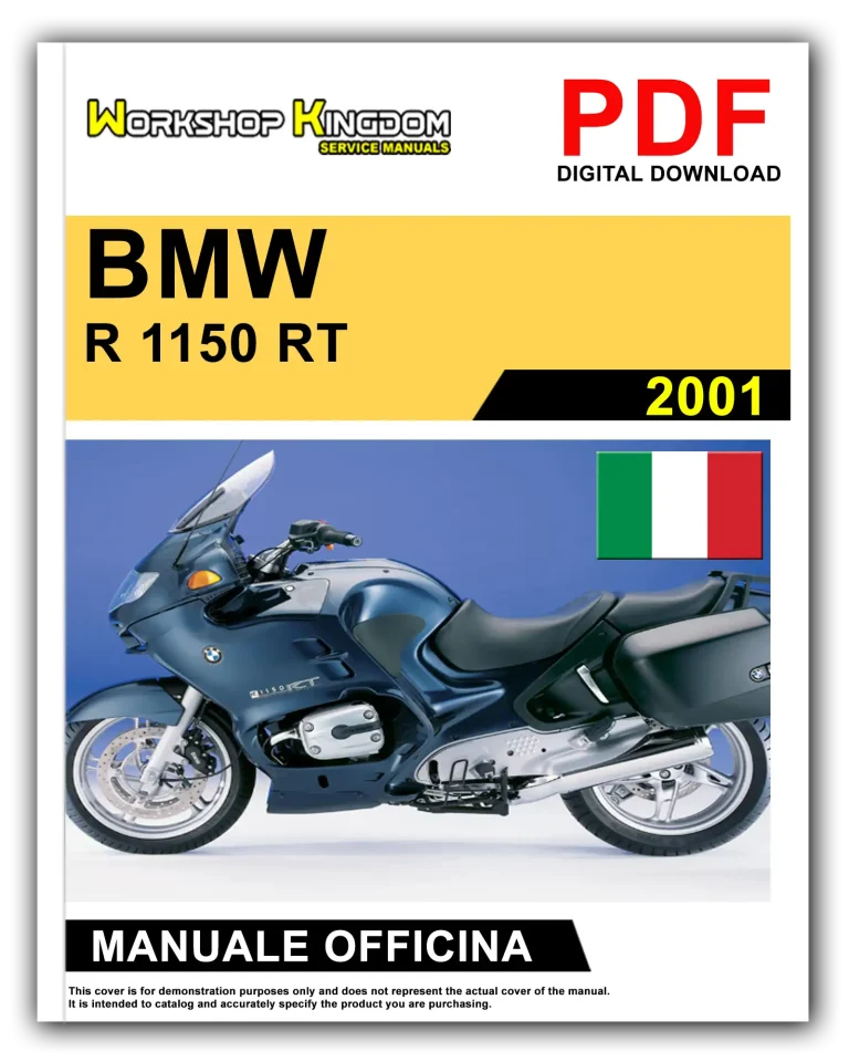 BMW R 1150 RT (2001) Manuale Di Officina e Riparazione – Italiano – PDF Download