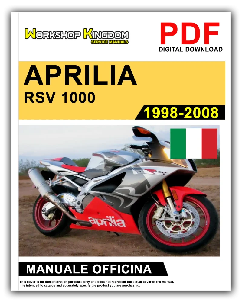 APRILIA RSV 1000 Manuale Officina