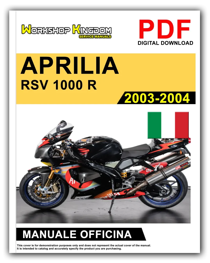 APRILIA RSV 1000 R Manuale Officina