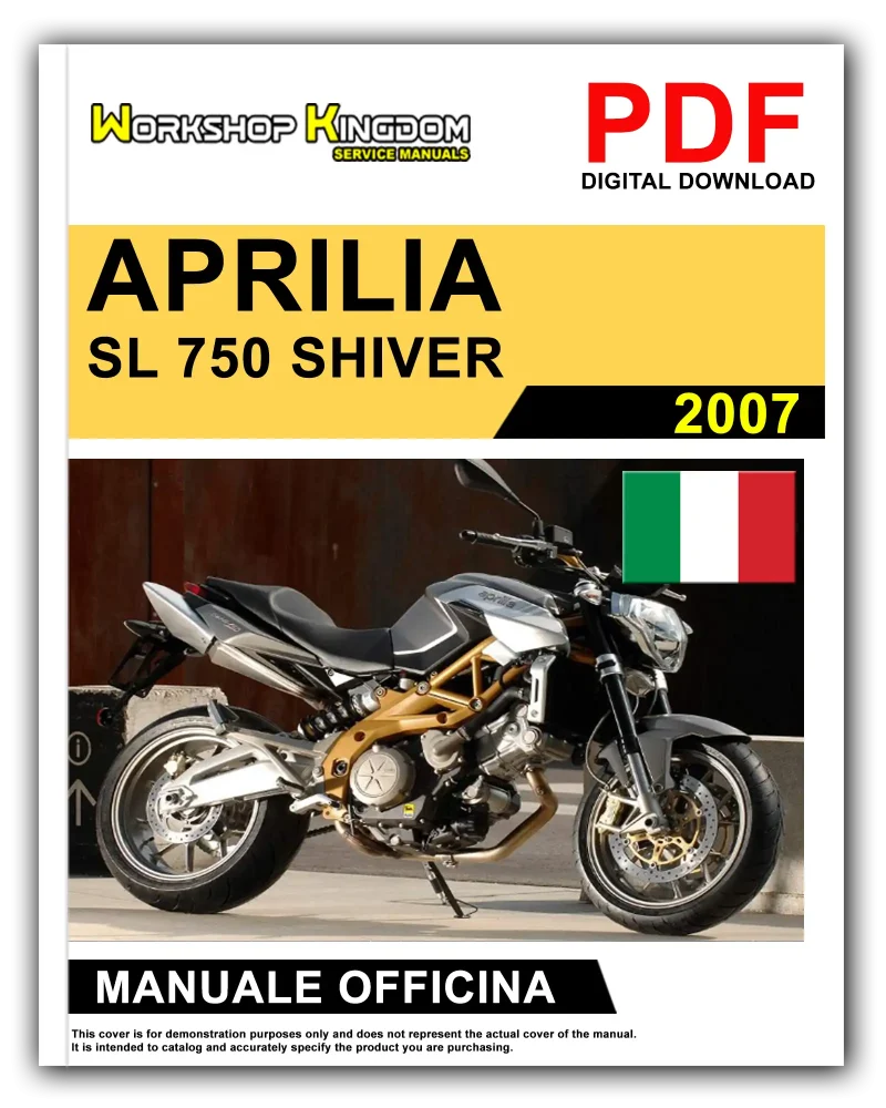 APRILIA SL 750 SHIVER Manuale Officina