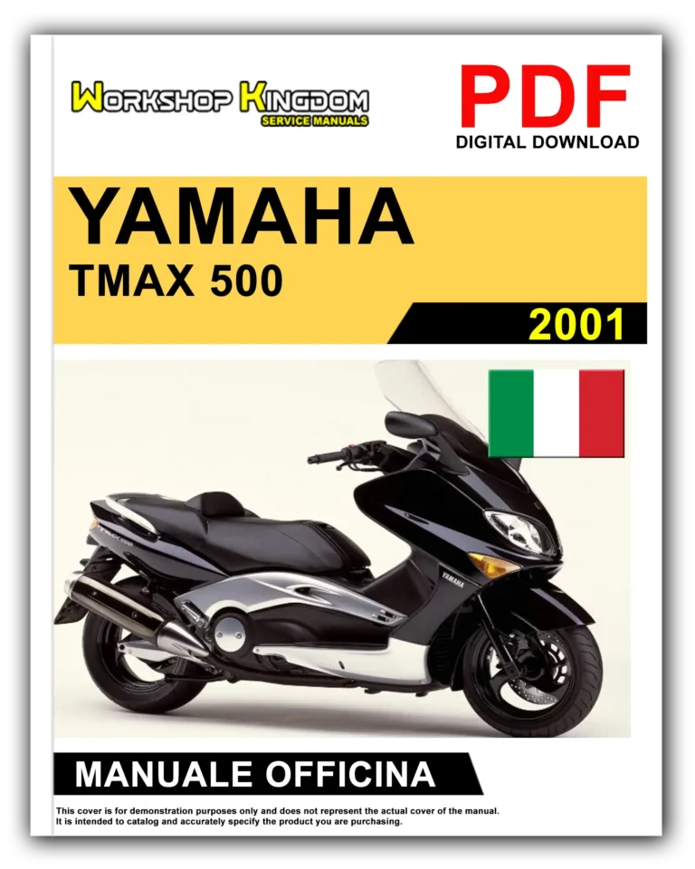 YAMAHA T-MAX 500 (2001) Manuale Di Officina e Riparazione – Italiano – PDF Download