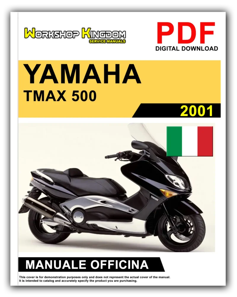 YAMAHA T-MAX 500 Manuale Officina