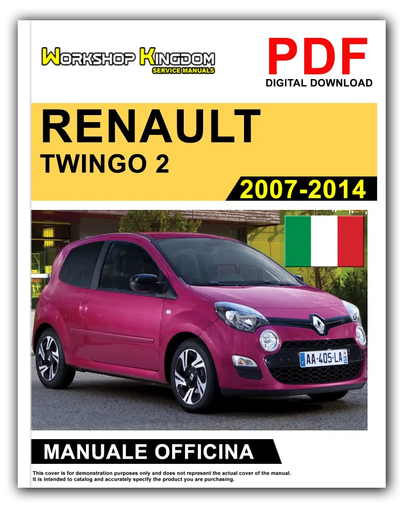 RENAULT TWINGO 2 Manuale Officina
