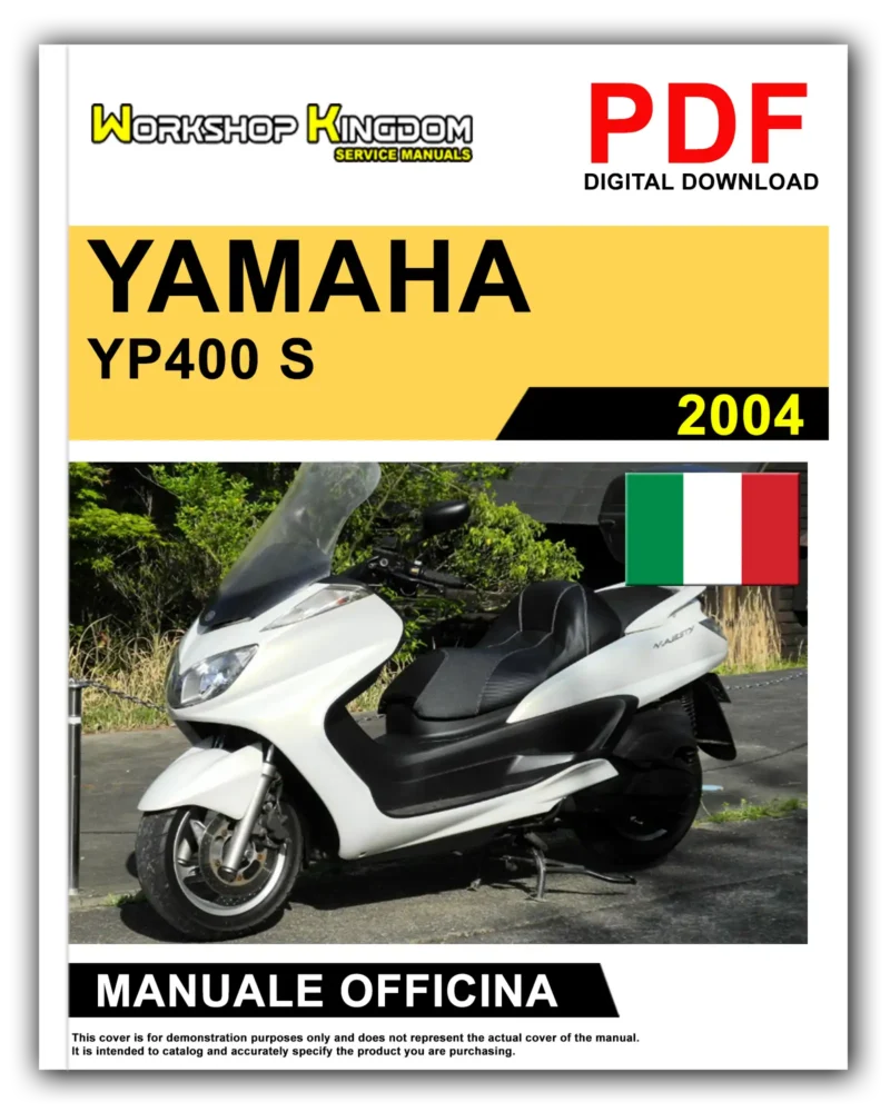 YAMAHA YP400 S Manuale Officina