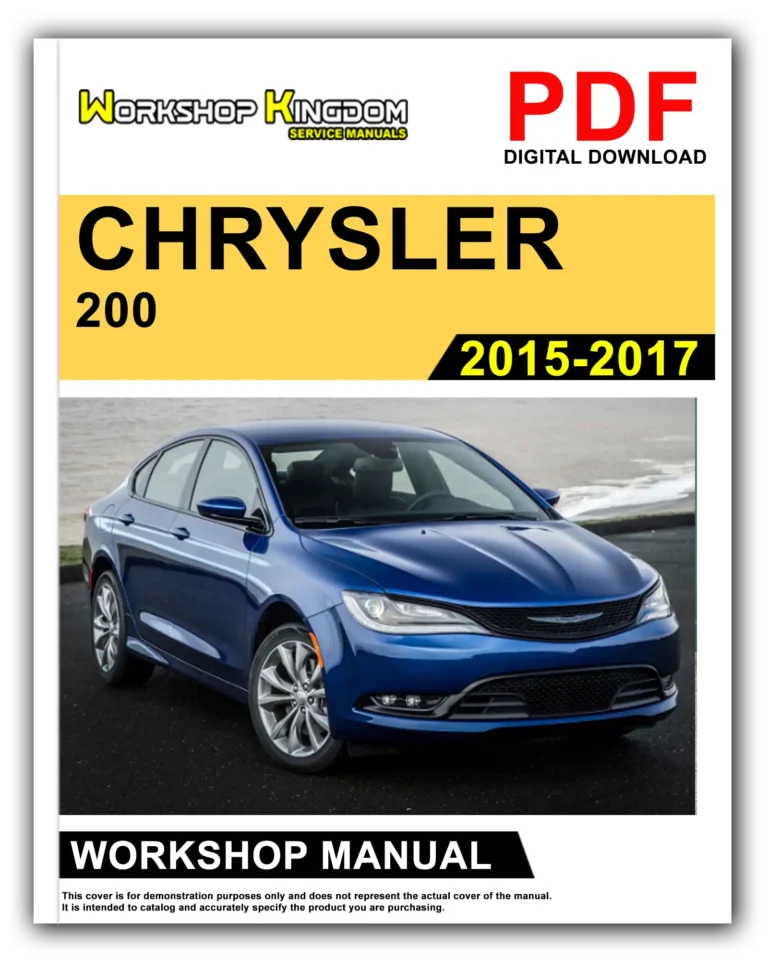 CHRYSLER 200 (2015-2017) Workshop Repair Service Manual – English – PDF Download