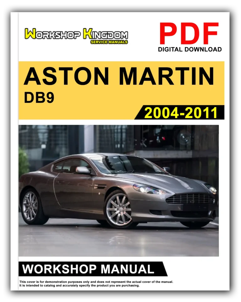 ASTON MARTIN DB9 (2004-2011) Workshop Repair Service Manual – English – PDF Download
