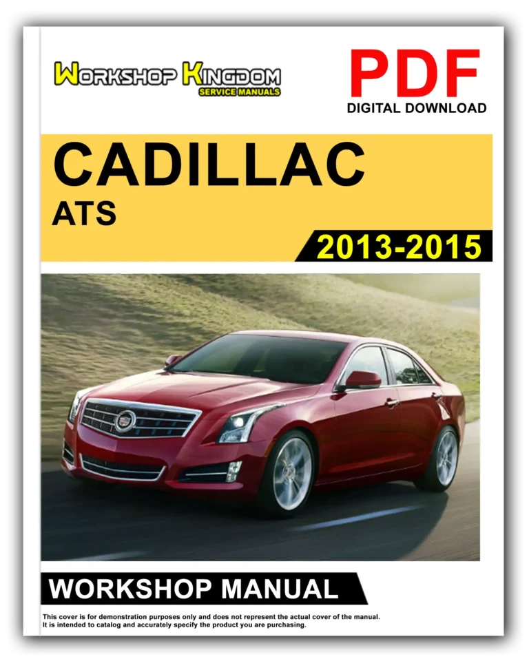 CADILLAC ATS (2013-2015) Workshop Repair Service Manual – English – PDF Download