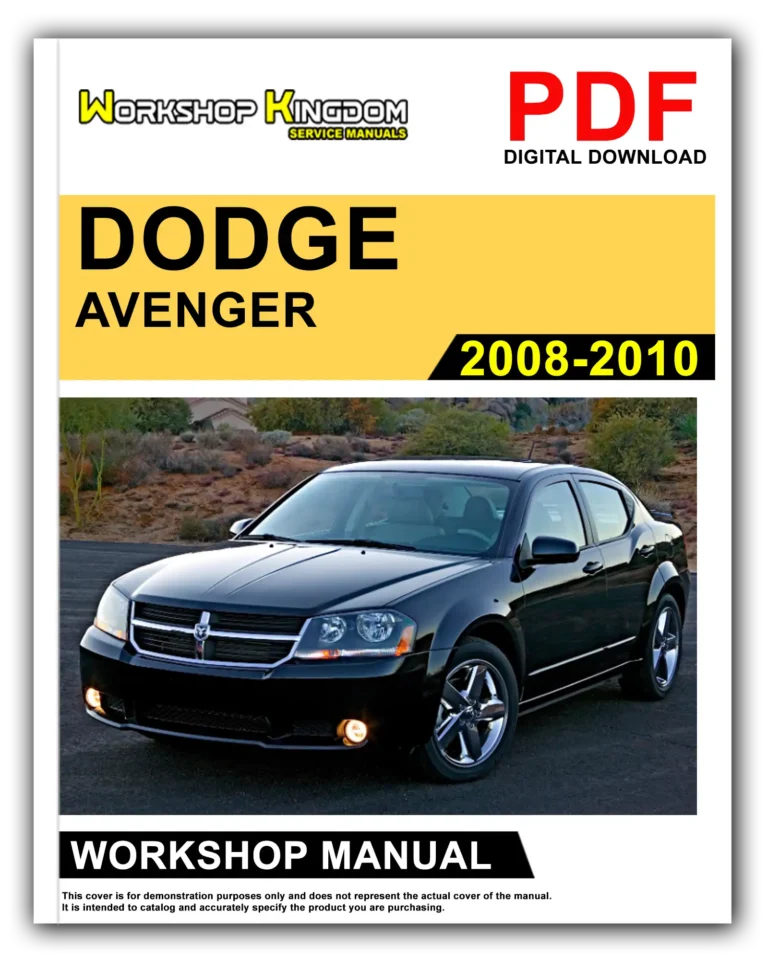 DODGE AVENGER (2008-2010) Workshop Repair Service Manual – English – PDF Download