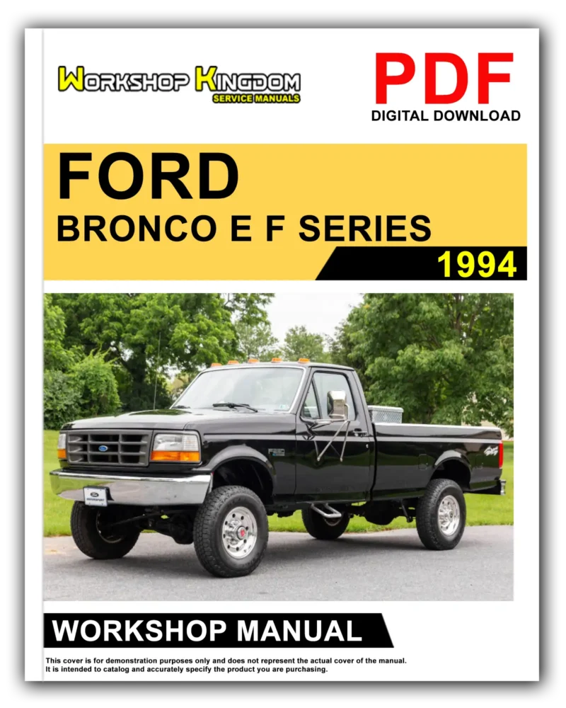FORD BRONCO Workshop Manual