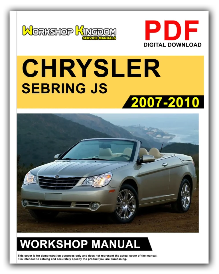 CHRYSLER SEBRING JS (2007-2010) Workshop Repair Service Manual – English – PDF Download