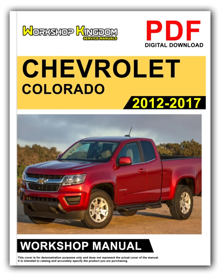 CHEVROLET COLORADO (2012-2017) Workshop Repair Service Manual – English – PDF Download