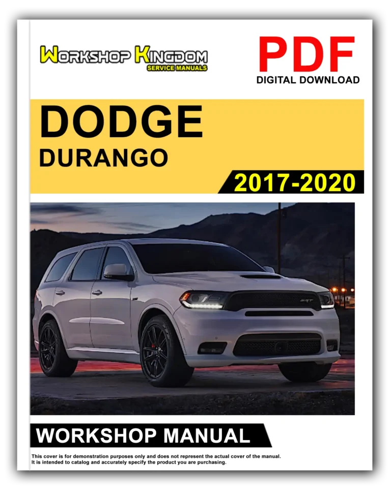 DODGE DURANGO (2017-2020) Workshop Repair Service Manual – English – PDF Download
