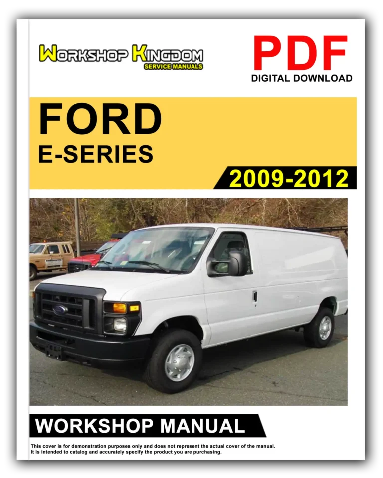 FORD E-SERIES (2009-2012) Workshop Repair Service Manual – English – PDF Download