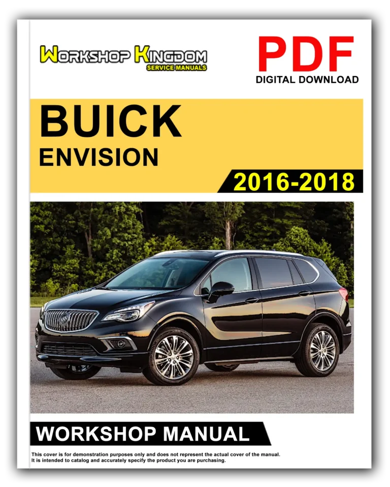 BUICK ENVISION (2016-2018) Workshop Repair Service Manual – English – PDF Download