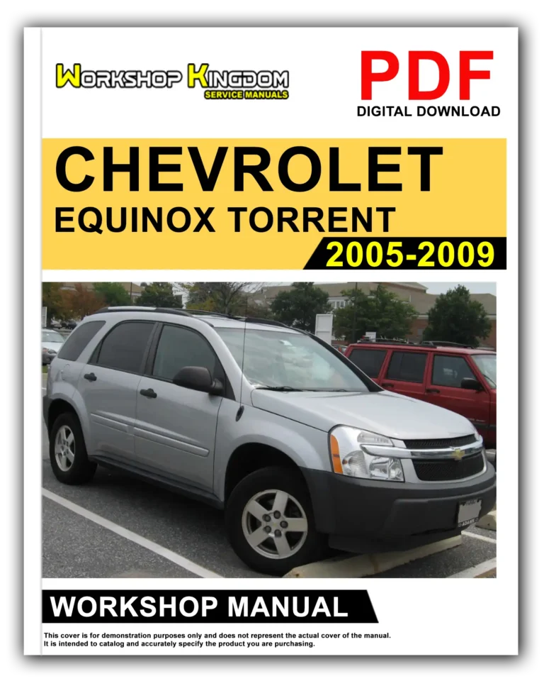 CHEVROLET EQUINOX TORRENT (2005-2009) Workshop Repair Service Manual – English – PDF Download
