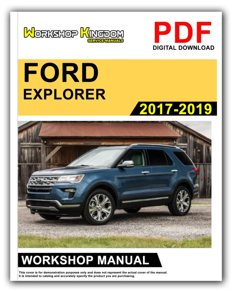 FORD EXPLORER (2017-2019) Workshop Repair Service Manual – English – PDF Download