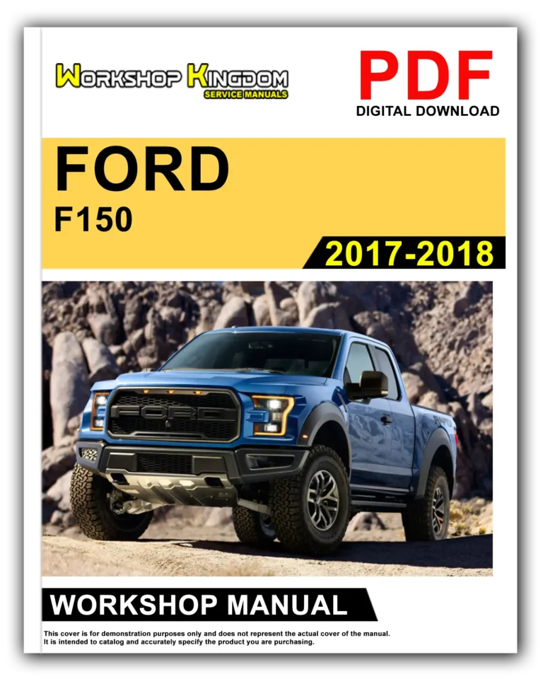 FORD F150 (2017-2018) Workshop Repair Service Manual – English – PDF Download