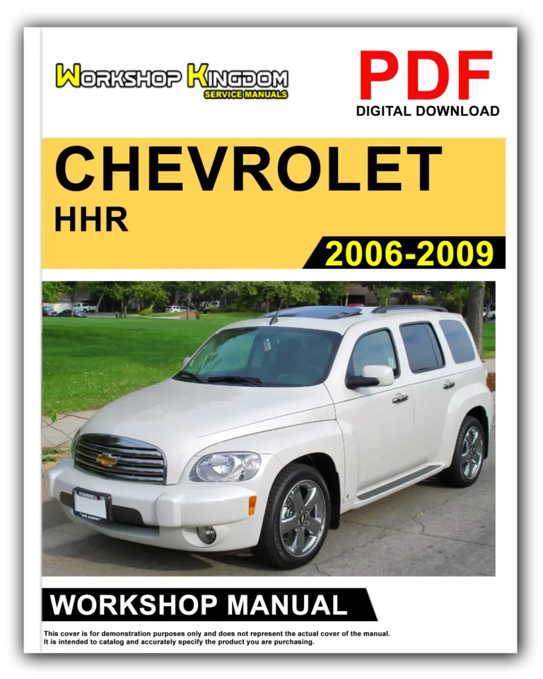 CHEVROLET HHR (2006-2009) Workshop Repair Service Manual – English – PDF Download