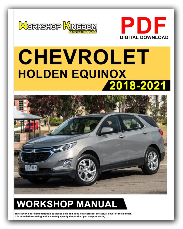 CHEVROLET HOLDEN EQUINOX (2018-2021) Workshop Repair Service Manual – English – PDF Download