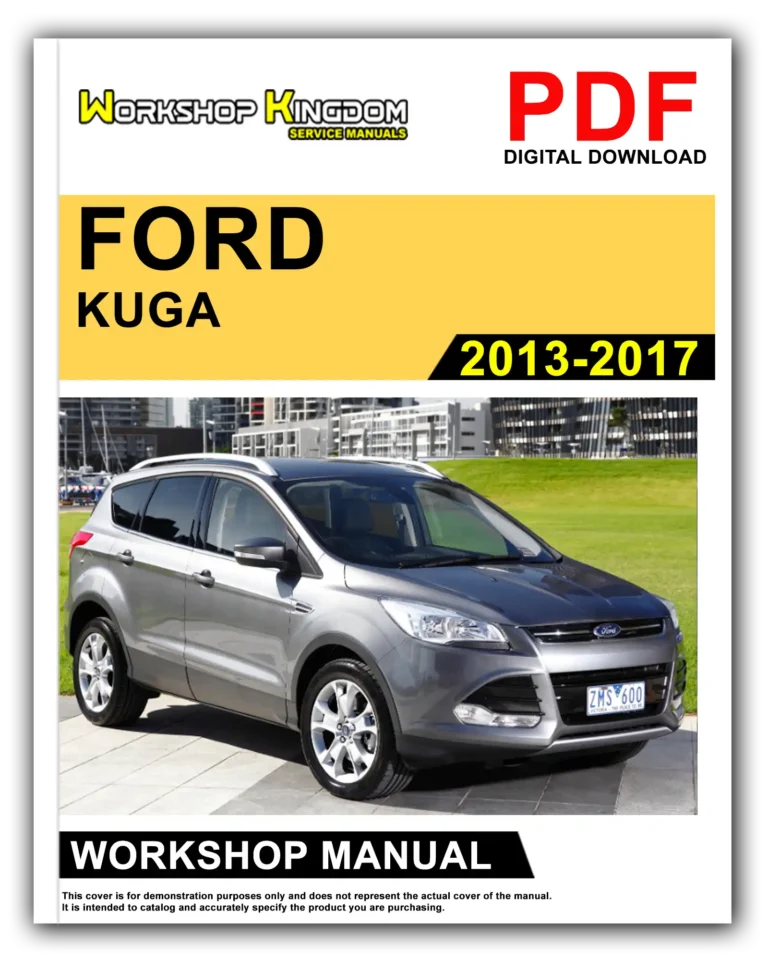 FORD KUGA (2013-2017) Workshop Repair Service Manual – English – PDF Download