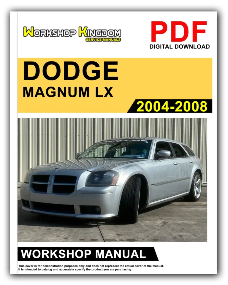 DODGE MAGNUM LX (2004-2008) Workshop Repair Service Manual – English – PDF Download