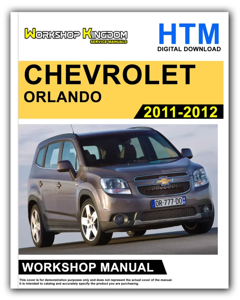 CHEVROLET ORLANDO (2011-2012) Workshop Repair Service Manual – English – HTM Download