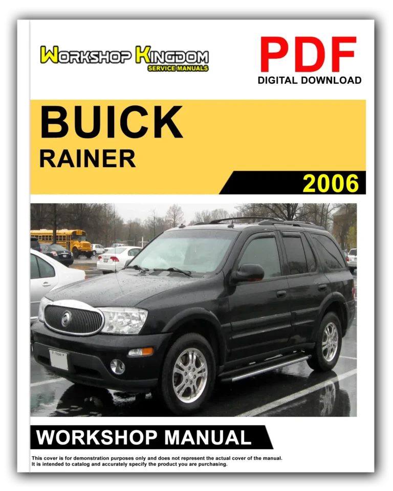 BUICK RAINIER (2006) Workshop Repair Service Manual – English – PDF Download