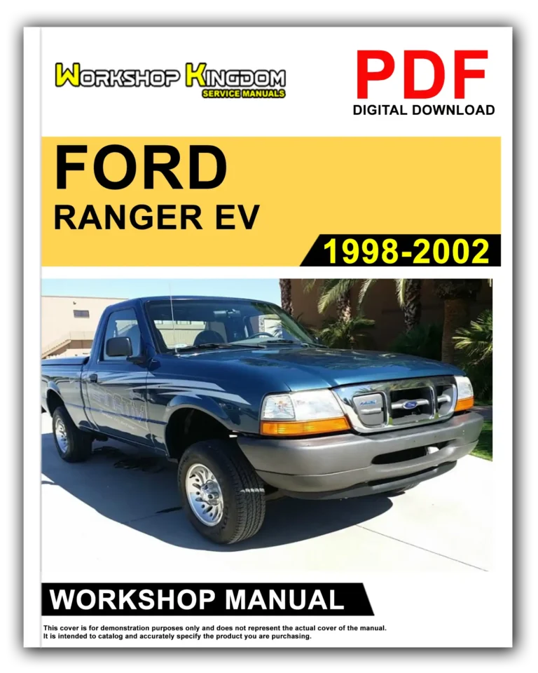 FORD RANGER EV (1998-2002) Workshop Repair Service Manual – English – PDF Download