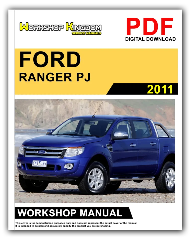 FORD RANGER PJ (2011) Workshop Repair Service Manual – English – PDF Download