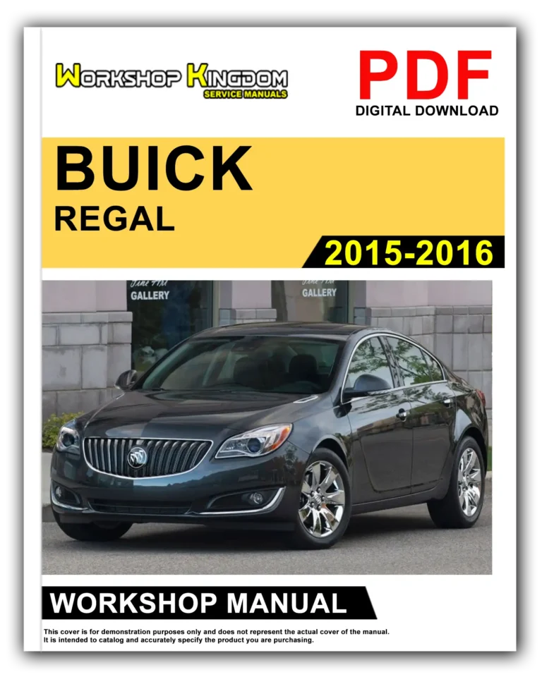 BUICK REGAL (2014-2016) Workshop Repair Service Manual – English – PDF Download