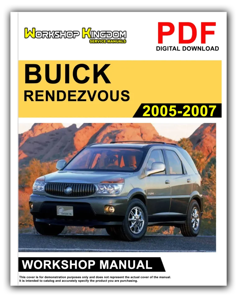 BUICK RENDEZVOUS (2005-2007) Workshop Repair Service Manual – English – PDF Download