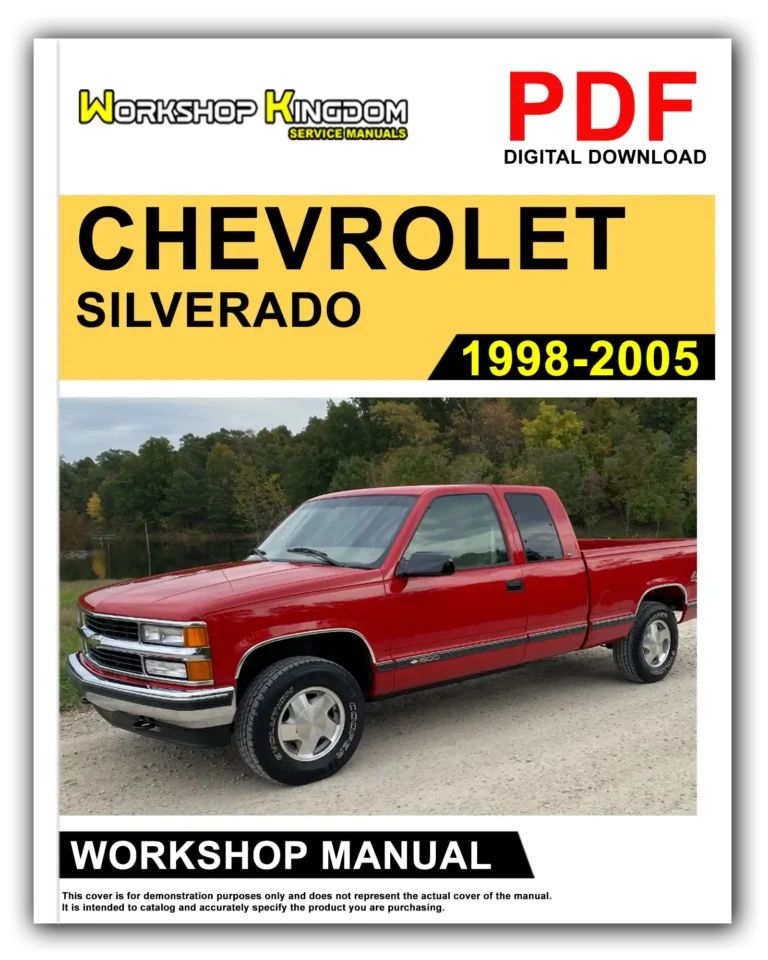 CHEVROLET SILVERADO (1998-2005) Workshop Repair Service Manual – English – PDF Download