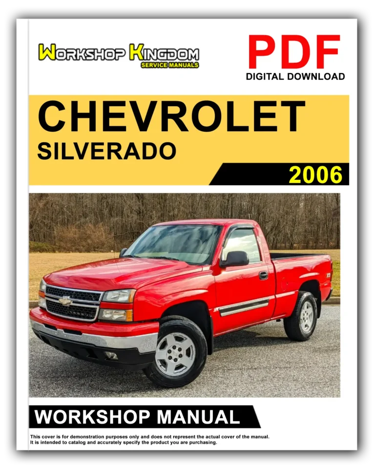 CHEVROLET SILVERADO (2006) Workshop Repair Service Manual – English – PDF Download