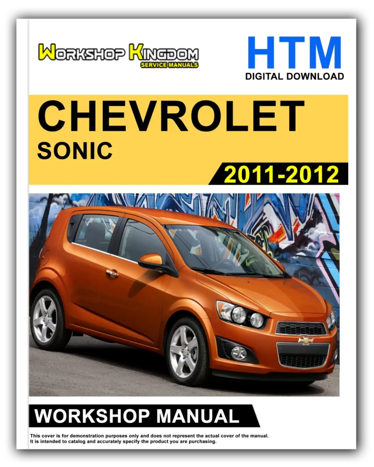 CHEVROLET SONIC (2011-2012) Workshop Repair Service Manual – English – HTM Download