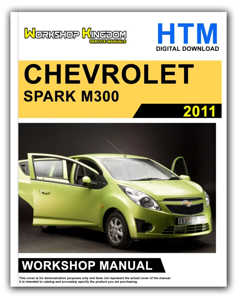 CHEVROLET SPARK M300 (2011) Workshop Repair Service Manual – English – HTM Download