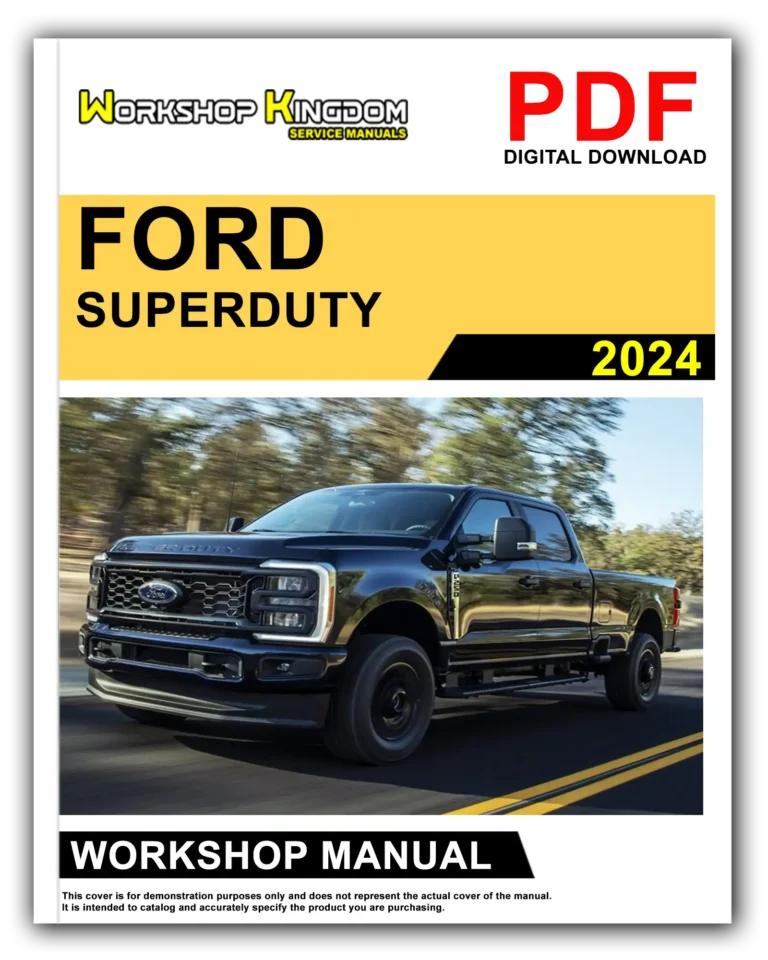 FORD SUPER DUTY (2024) Workshop Repair Service Manual – English – PDF Download