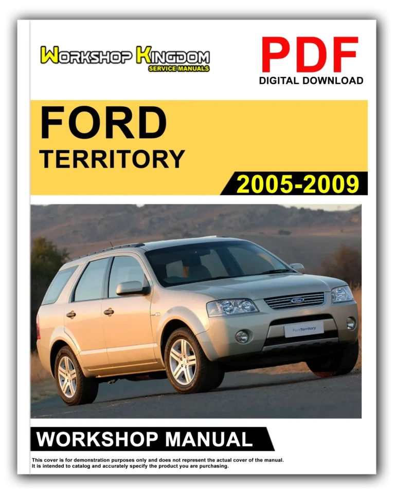 FORD TERRITORY (2005-2009) Workshop Repair Service Manual – English – PDF Download