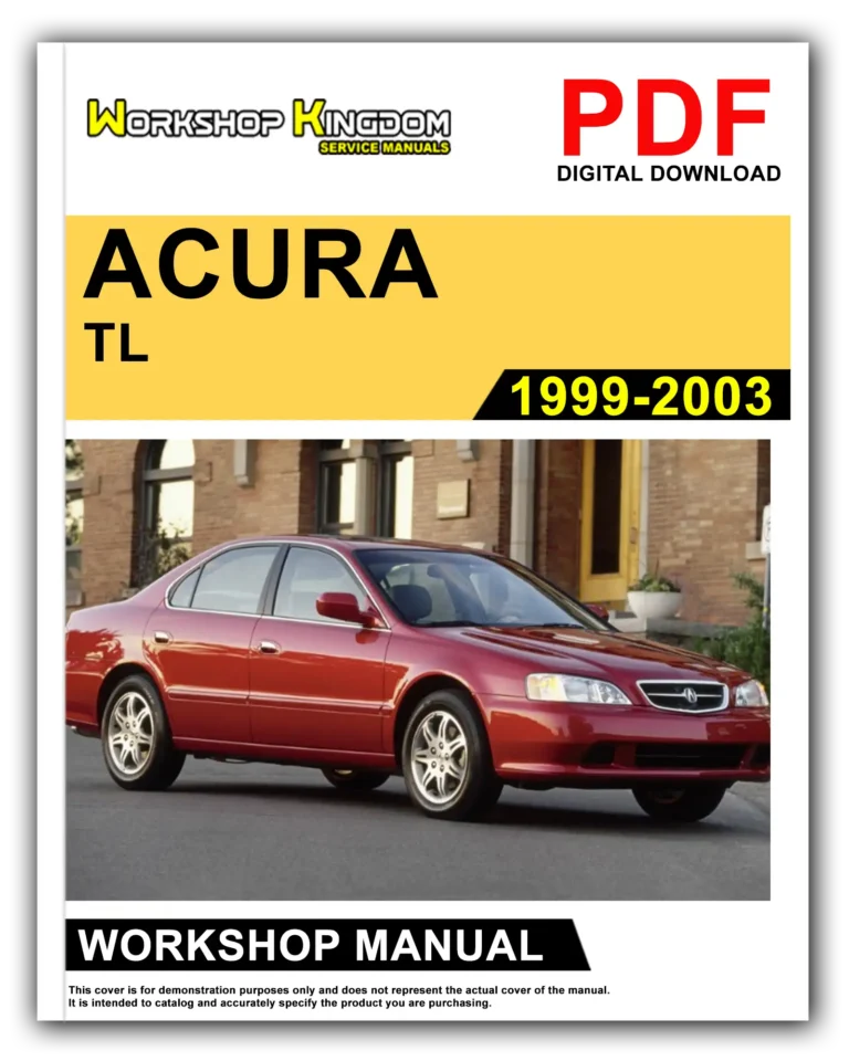 ACURA TL (1999-2003) Workshop Repair Service Manual – English – PDF Download