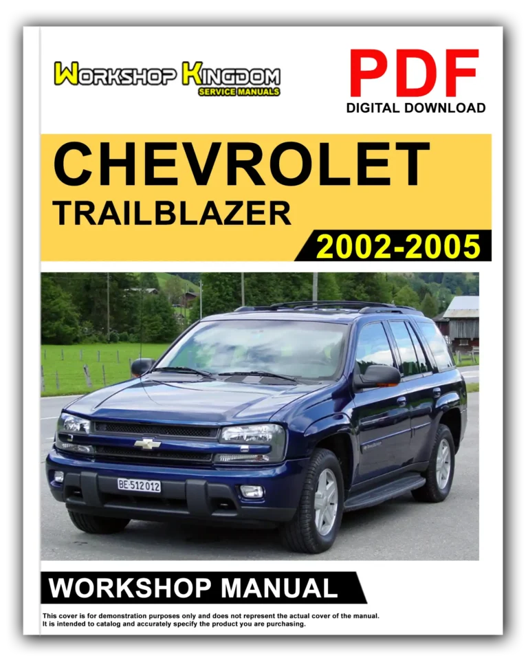 CHEVROLET TRAILBLAZER (2002-2005) Workshop Repair Service Manual – English – PDF Download