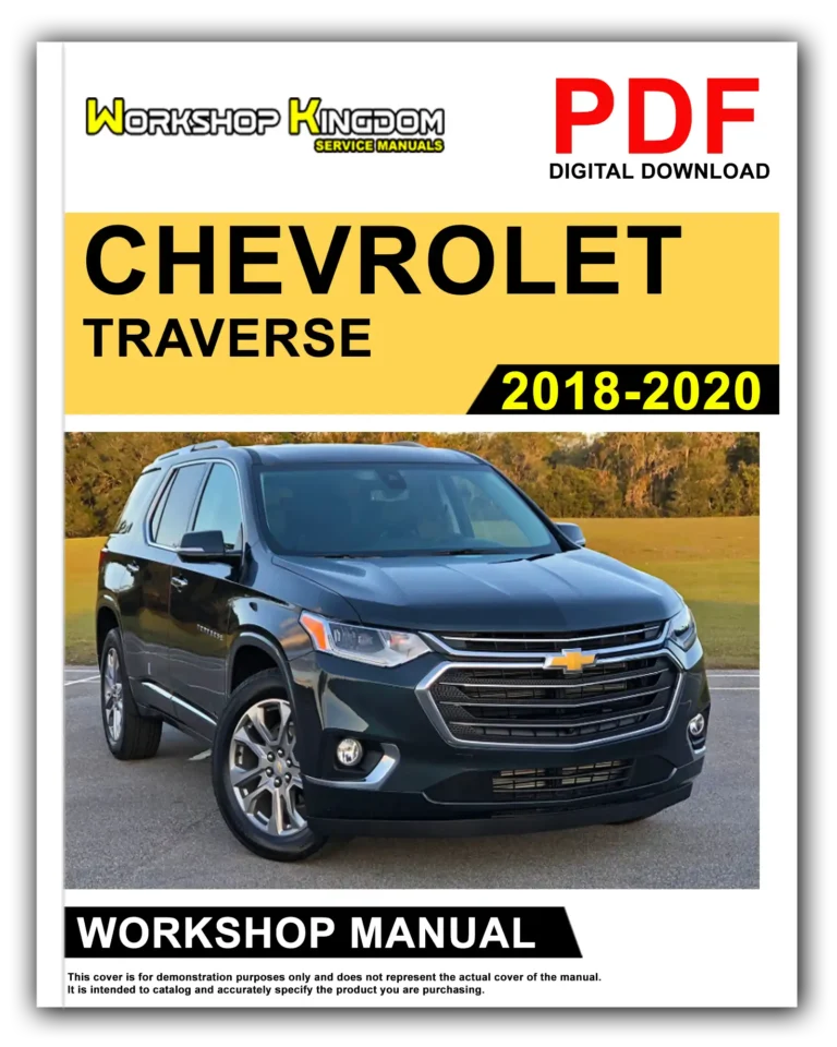 CHEVROLET TRAVERSE (2018-2020) Workshop Repair Service Manual – English – PDF Download