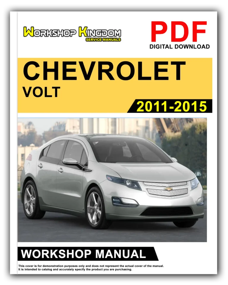CHEVROLET VOLT (2011-2015) Workshop Repair Service Manual – English – PDF Download