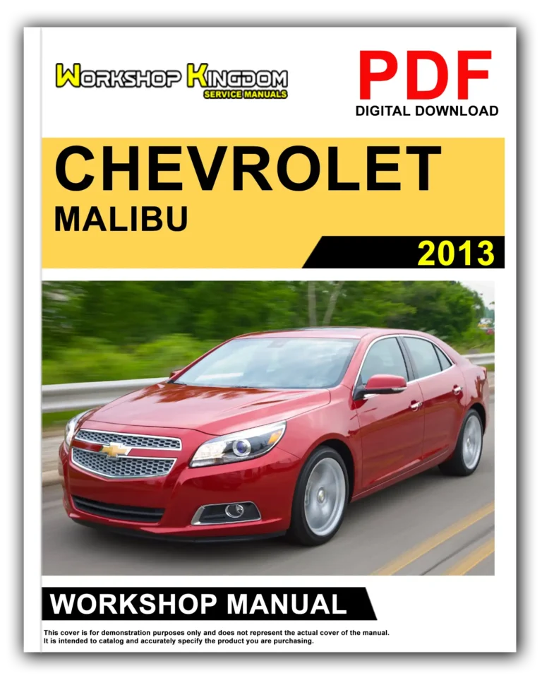 CHEVROLET MALIBU (2013) Workshop Repair Service Manual – English – PDF Download