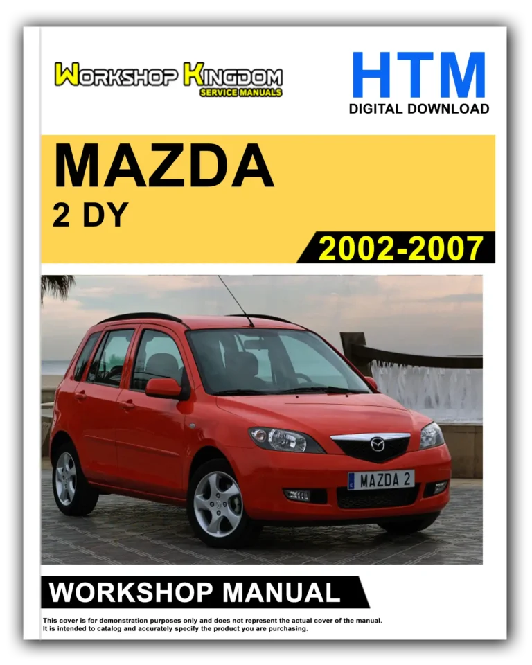 MAZDA 2 DY (2002-2007) Workshop Repair Service Manual – English – HTM Download